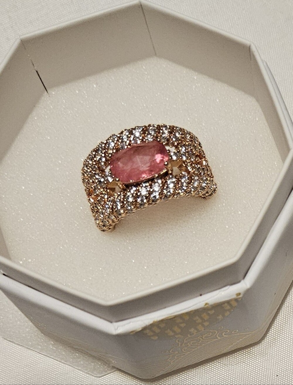 NEW in Box Bomb Party Resort Wear "Glamorous Traveler" Ring